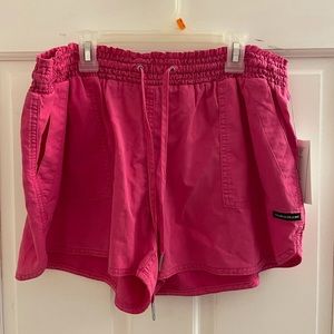 Pink Calvin Klein Jean Shorts